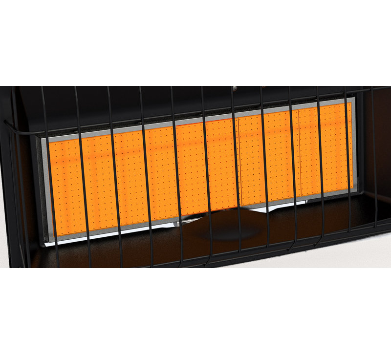 DynaGlo 30,000 BTU Wall Mounted Propane Manual Wall Insert Heater